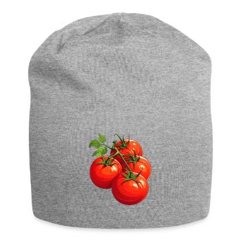 Tomaten - Jersey-Beanie - Grau meliert - Vorne