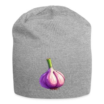 Ail - Bonnet en jersey - gris chiné - Devant