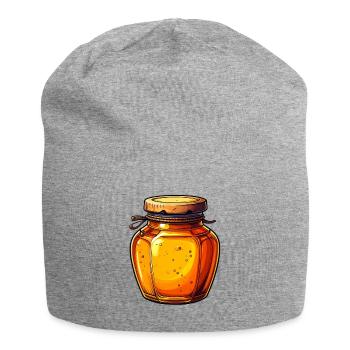 Honey - Jersey Beanie - heather grey - Front