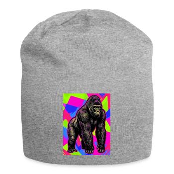 gorilla - Jersey Beanie - heather grey - Front