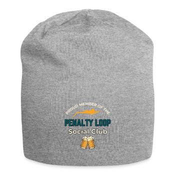 Lustiges Biathlon-Geschenk – Penalty Round Club - Jersey-Beanie - Grau meliert - Vorne