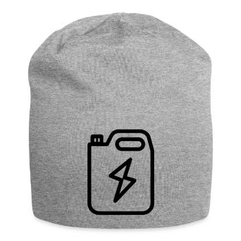 Brennstoff - Jersey-Beanie - Grau meliert - Vorne