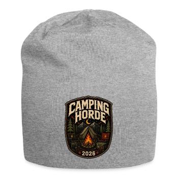 Camping Horde 2026 Metal Festival Camp Badge - Jersey-Beanie - Grau meliert - Vorne