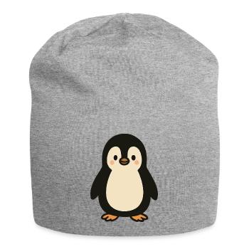 manchot pygmée - Bonnet en jersey - gris chiné - Devant