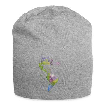 Carte Soy Latino Americano - Bonnet en jersey - gris chiné - Devant