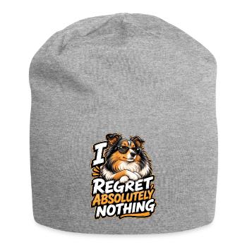 Shetland Shepherd - Jersey-Beanie - Grau meliert - Vorne