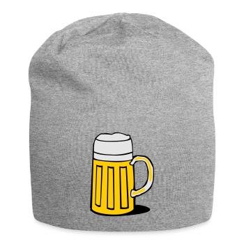 bier - Jersey Beanie - heather grey - Front