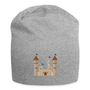 ritterburg - Jersey-Beanie - Grau meliert - Vorne