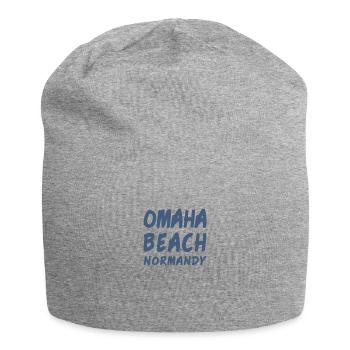 Omaha Beach Strandabschnitt D-Day Invasion - Jersey Beanie - heather grey - Front