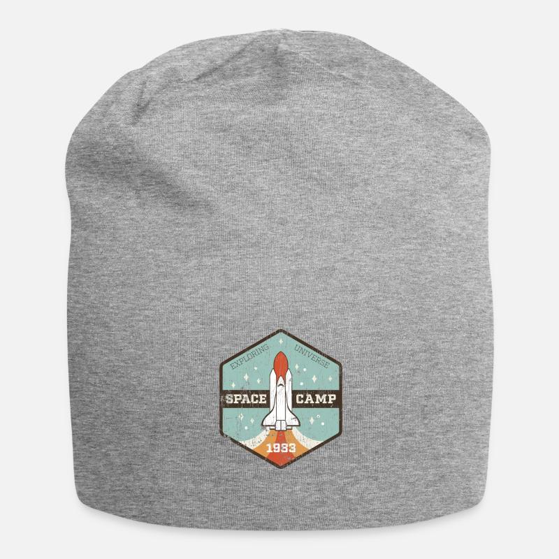 Raumlager - Jersey-Beanie - Grau meliert