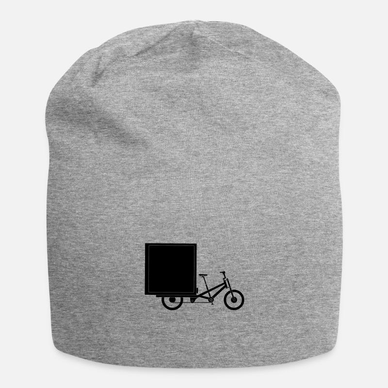 vélo cargo - Bonnet en jersey - gris chiné