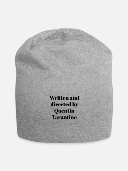 Écrit et réalisé par Quentin Tarantino Gift - Bonnet en jersey - gris chiné