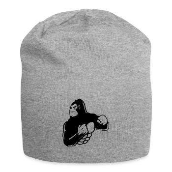 gorilla - Jersey Beanie - heather grey - Front
