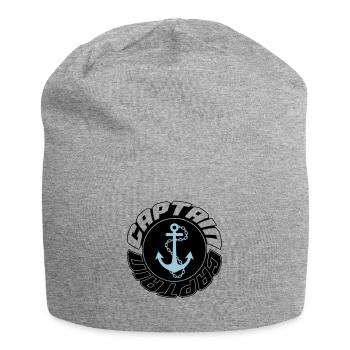 capitaine d'ancre 002 - Bonnet en jersey - gris chiné - Devant
