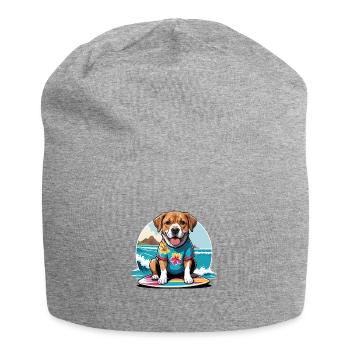 Dog Holidays Dog Holidays Hawaii Island Sea - Jersey Beanie - heather grey - Front
