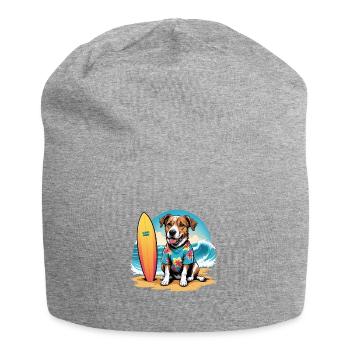 Dog Holidays Dog Holidays Hawaii Island Sea - Jersey Beanie - heather grey - Front
