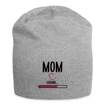 Chargement de maman - Bonnet en jersey - gris chiné - Devant