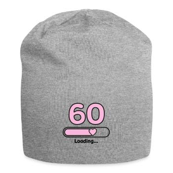 60th anniversary - Jersey Beanie - heather grey - Front