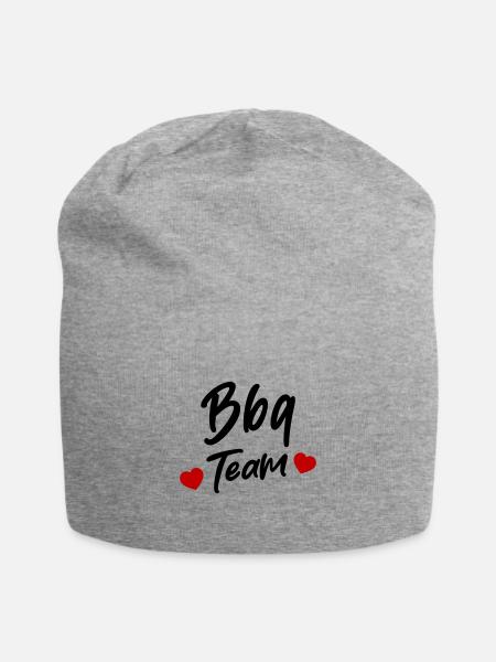 BBQ Grill Team - Jersey-Beanie - Grau meliert