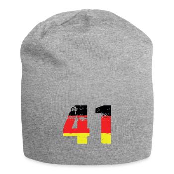 41 Number Germany Jersey - Jersey Beanie - heather grey - Front