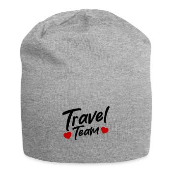 Travel Team - Jersey-Beanie - Grau meliert - Vorne
