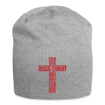 Jésus-Christ Faith Don - Bonnet en jersey - gris chiné - Devant