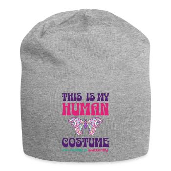 Costume Papillon Humour Costume D'Halloween - Bonnet en jersey - gris chiné - Devant