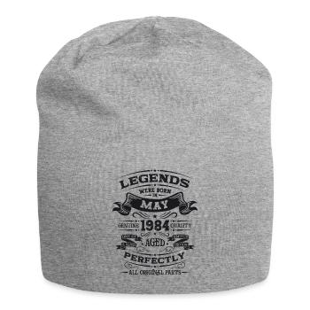 Legend May 1984 Vintage 1984 Birthday 1984 - Jersey Beanie - heather grey - Front