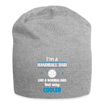 Je suis un papa handball - Bonnet en jersey - gris chiné - Devant