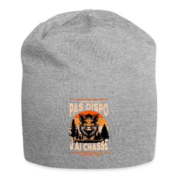 Humorvolle Jagd - Jersey-Beanie - Grau meliert - Vorne