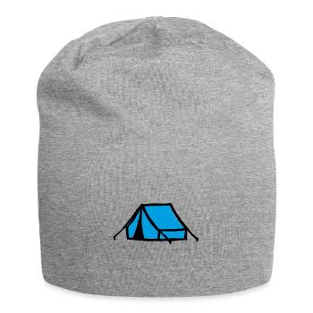 Tente - Bonnet en jersey - gris chiné - Devant