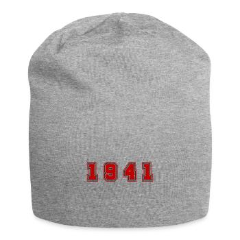 1941 Year Number - Jersey Beanie - heather grey - Front
