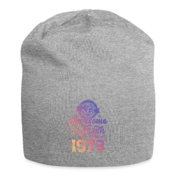 1973 awesome fresh - Jersey Beanie - heather grey - Front