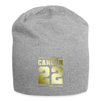 Cancun 22 - Jersey Beanie - heather grey - Front