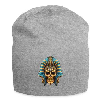 Crâne de pharaon - Bonnet en jersey - gris chiné - Devant