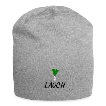 Lauch! - Jersey-Beanie - Grau meliert - Vorne