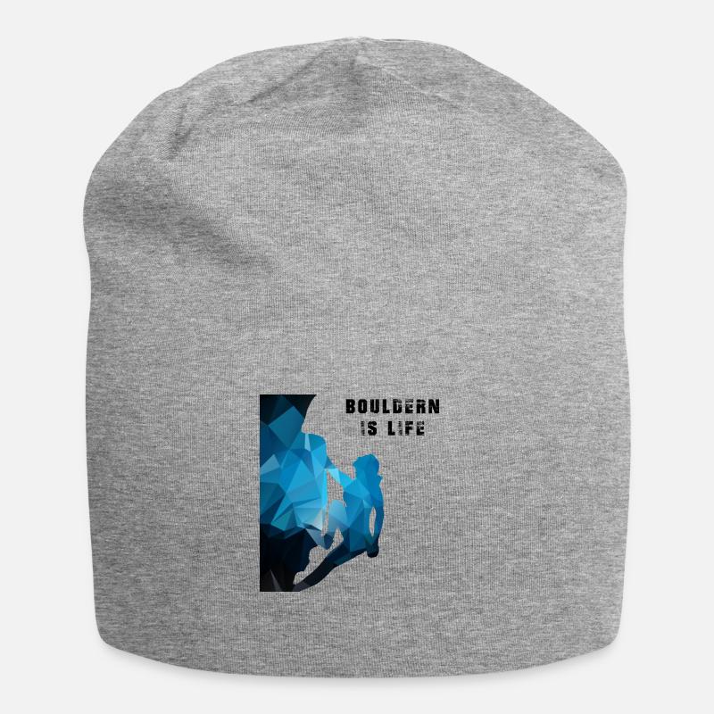 Escalade escalade bloc - Bonnet en jersey - gris chiné