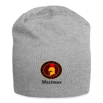 Gladiateur puissant - Bonnet en jersey - gris chiné - Devant