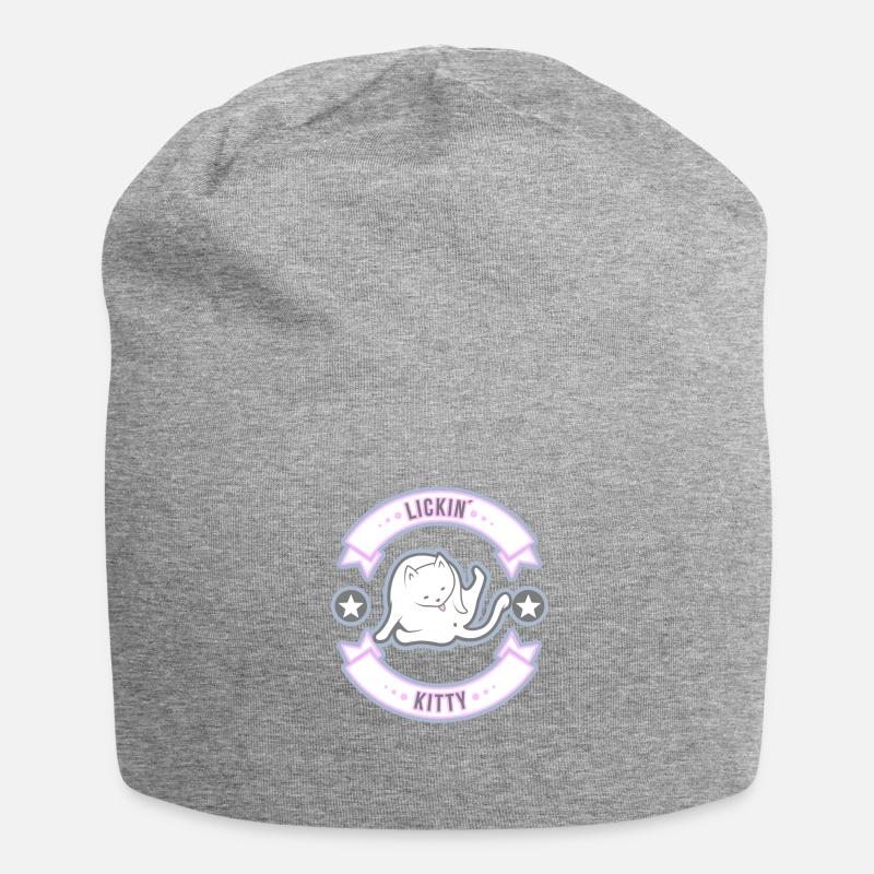 Lickin 'Kitty Superstar - Bonnet en jersey - gris chiné