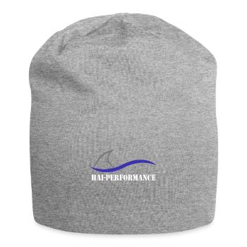 Haifischflosse Hai Performance Lustig - Jersey-Beanie - Grau meliert - Vorne