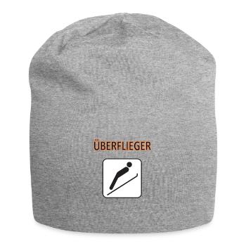 Survoleur - Bonnet en jersey - gris chiné - Devant