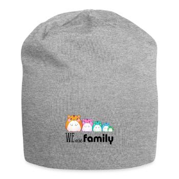 Best Family - We are Family - Meilleure Famille - Bonnet en jersey - gris chiné - Devant