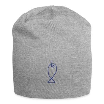 Magic Fish - Jersey-Beanie - Grau meliert - Vorne