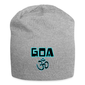 Goa om - Bonnet en jersey - gris chiné - Devant
