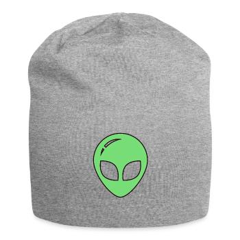 étranger - Bonnet en jersey - gris chiné - Devant