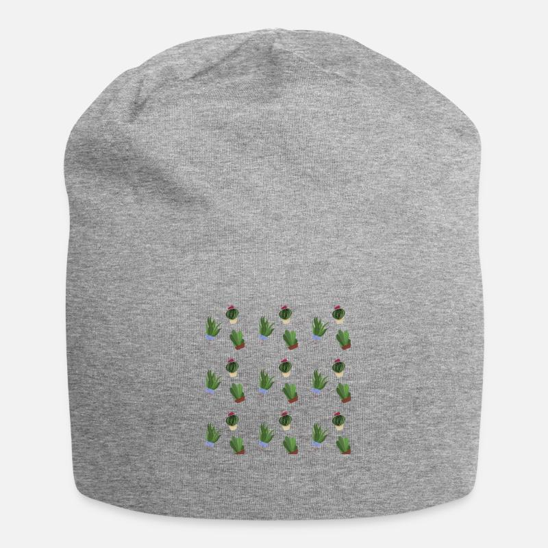 cacti - Jersey Beanie - heather grey