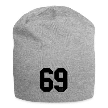Est 69 - Jersey Beanie - heather grey - Front