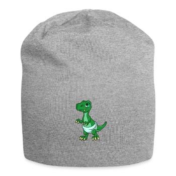 Kawaii Bébé TREX - Bonnet en jersey - gris chiné - Devant
