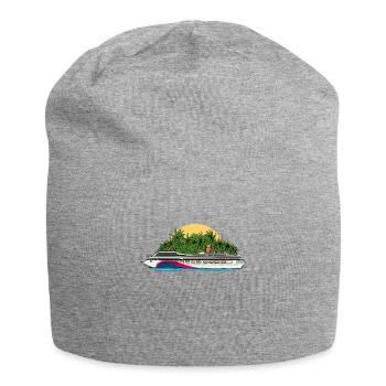 Croisière dans les Caraïbes - Bonnet en jersey - gris chiné - Devant