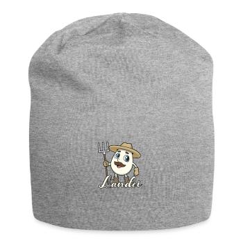 Landei - Jersey-Beanie - Grau meliert - Vorne